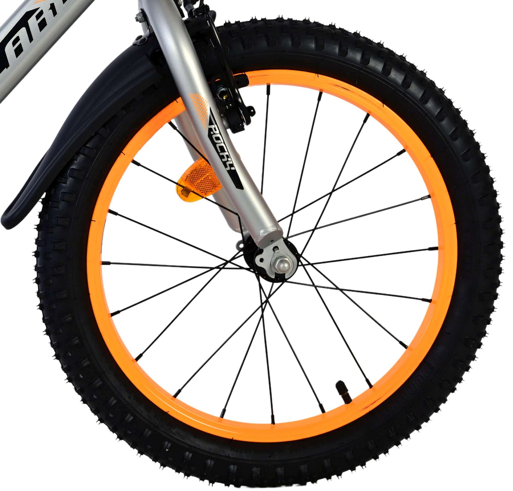 Volare Rocky Kinderfiets - Jongens - 18 inch - Grijs - Afbeelding 3