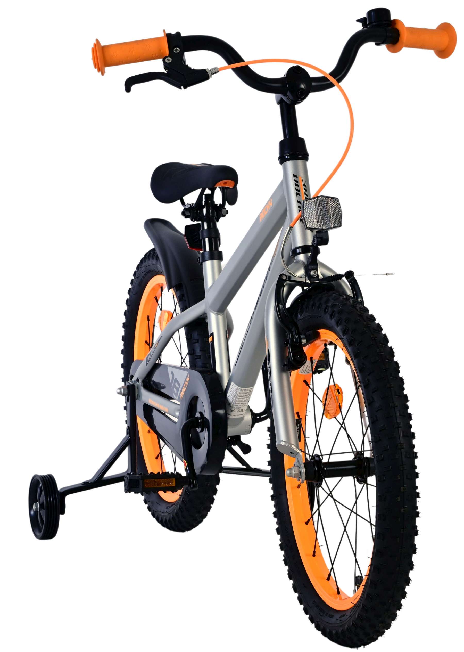 Volare Rocky Kinderfiets - Jongens - 18 inch - Grijs - Afbeelding 5