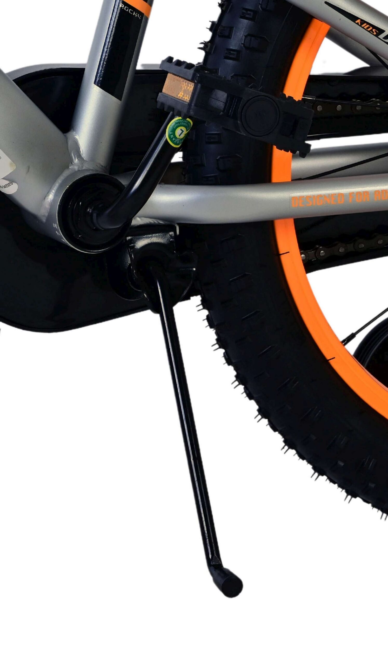 Volare Rocky Kinderfiets - Jongens - 18 inch - Grijs - Afbeelding 9