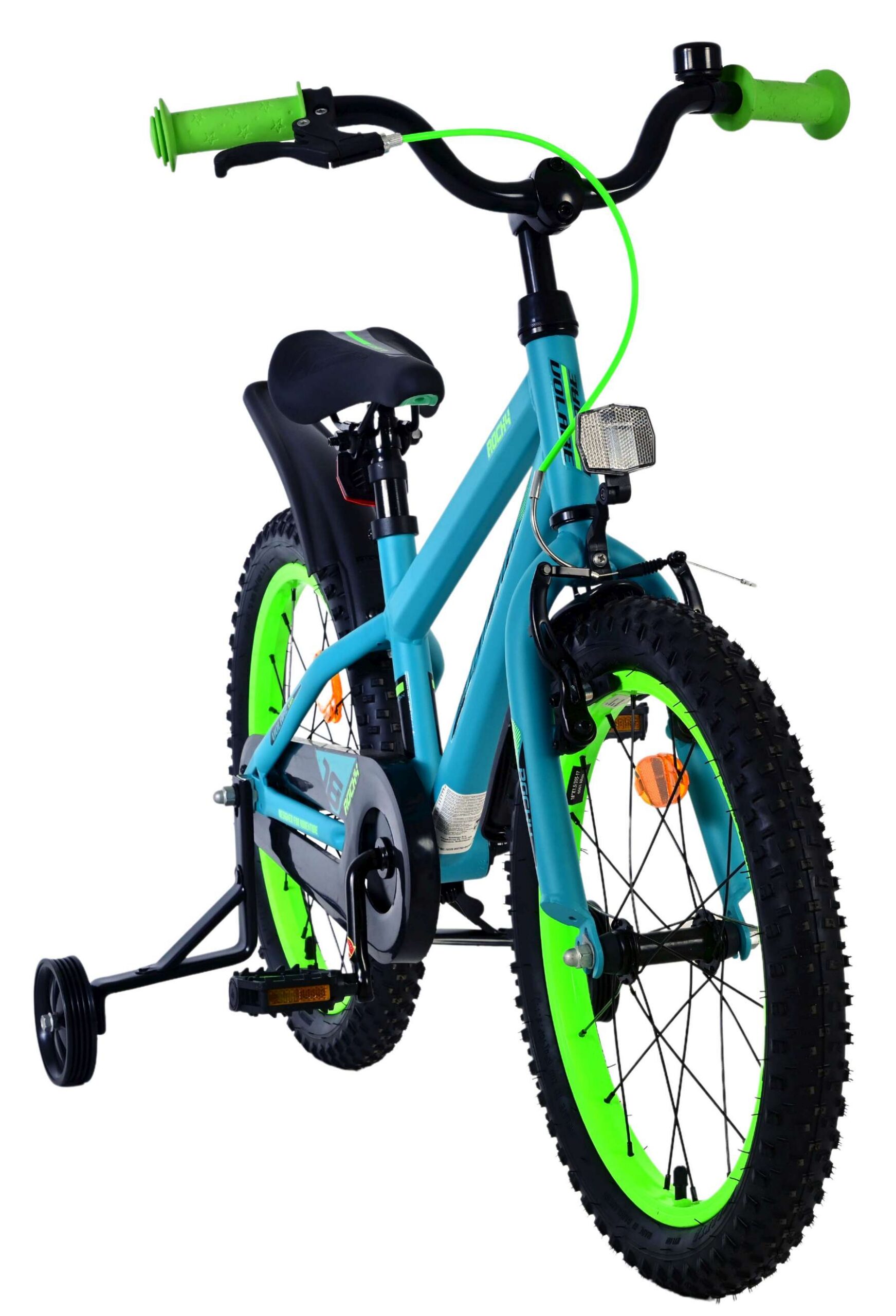 Volare Rocky Kinderfiets - Jongens - 18 inch - Groen - Afbeelding 5