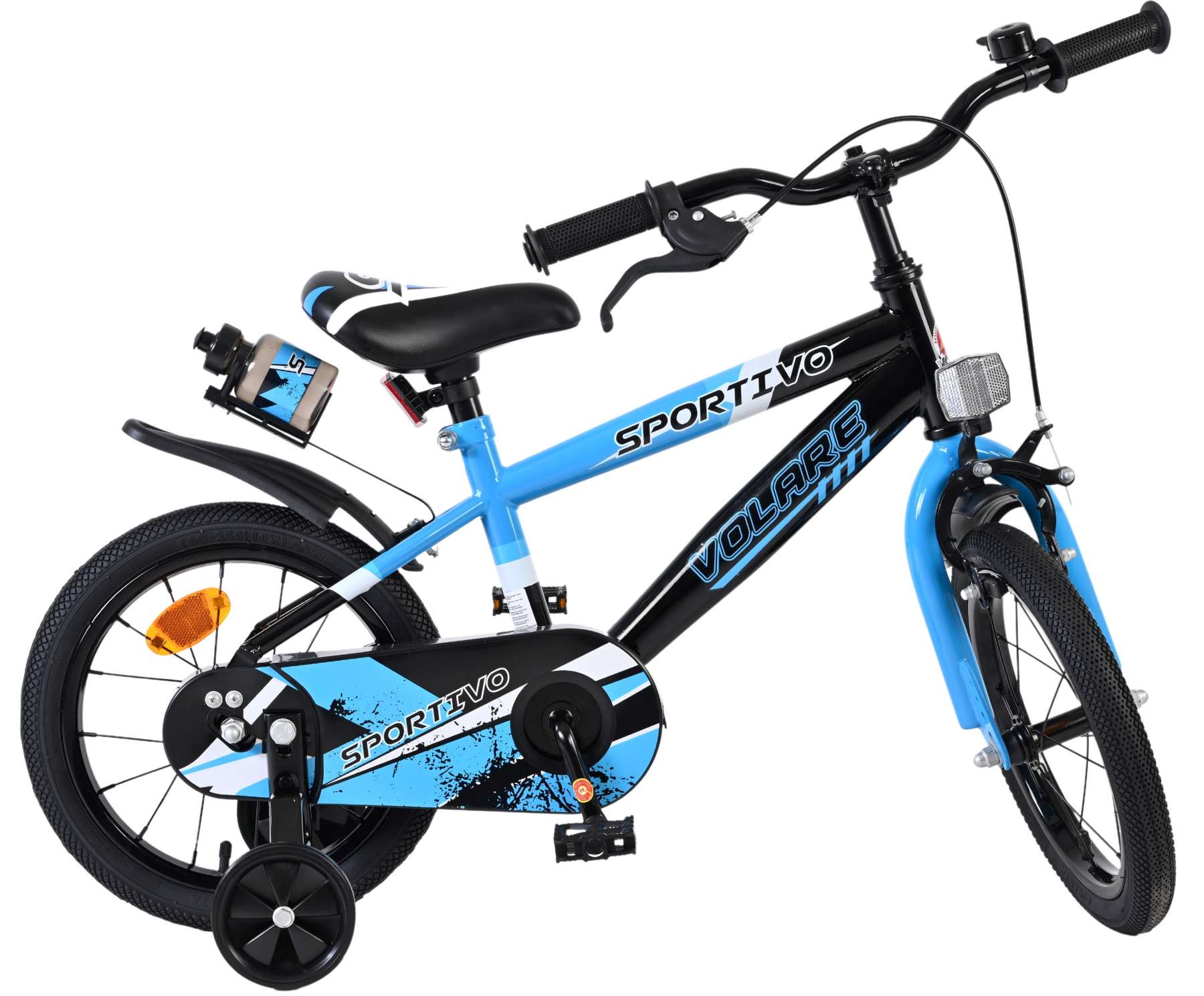 Volare Sportivo Kinderfiets - Jongens - 14 inch - Blauw - Afbeelding 11