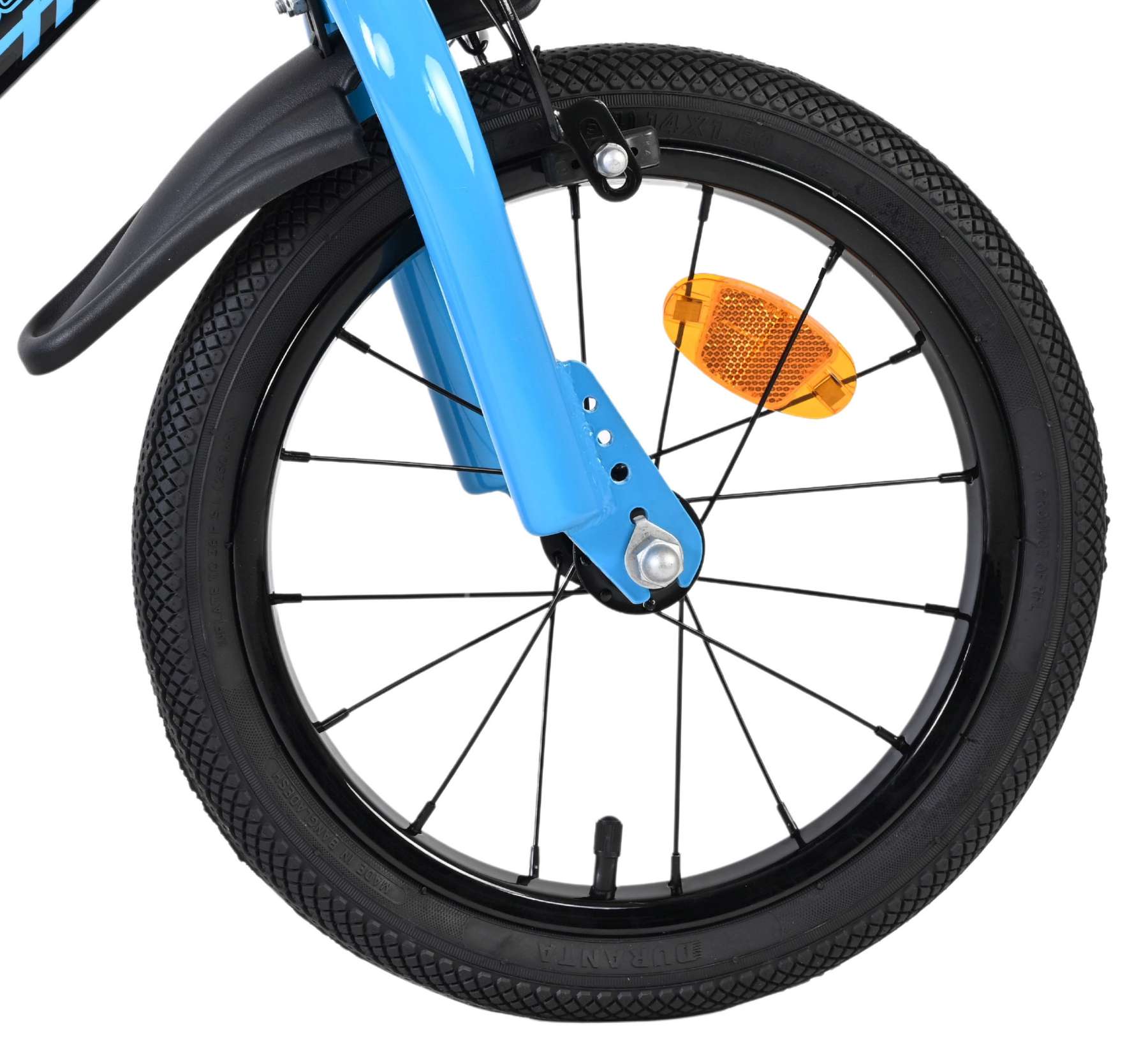 Volare Sportivo Kinderfiets - Jongens - 14 inch - Blauw - Afbeelding 4