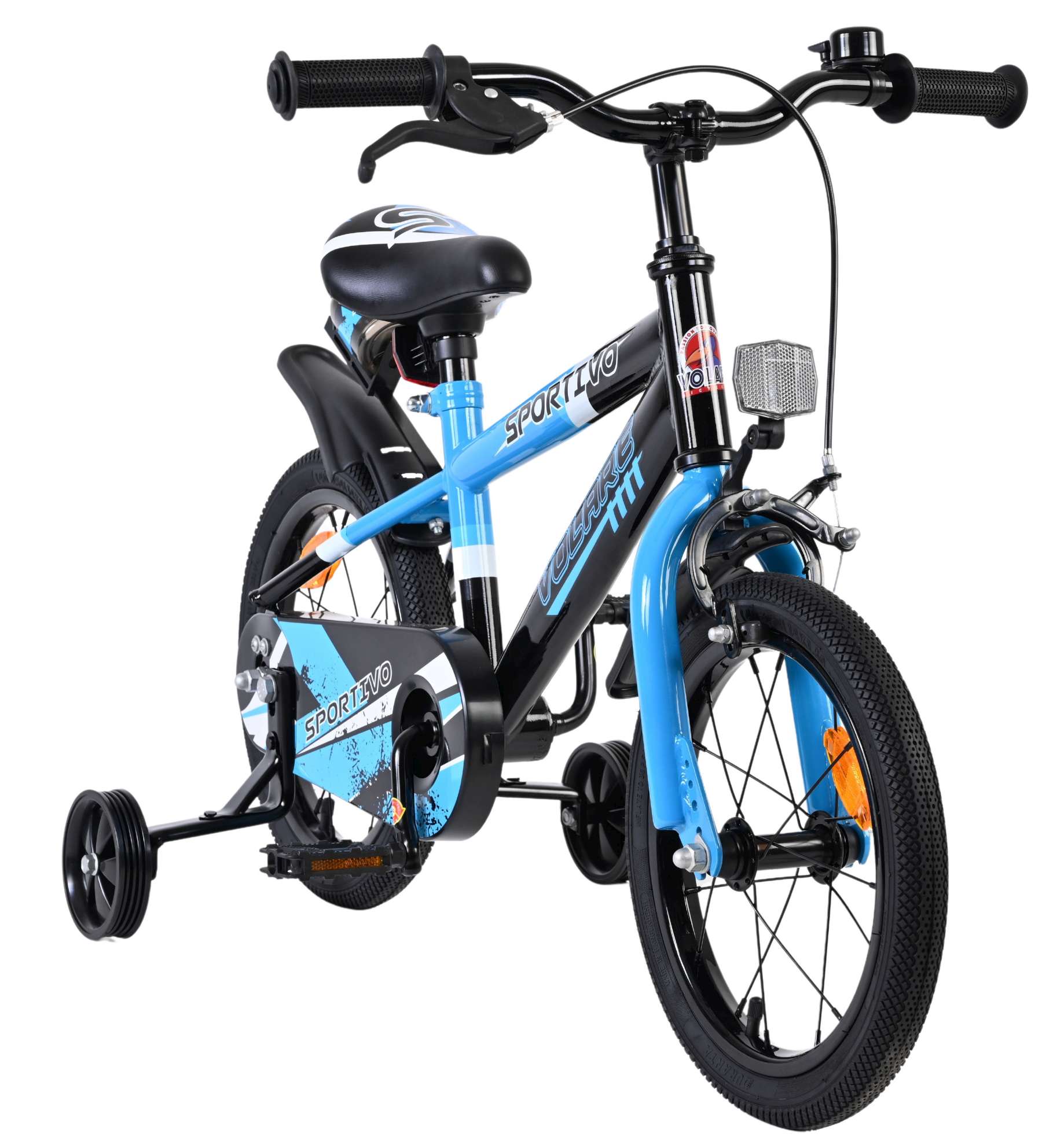 Volare Sportivo Kinderfiets - Jongens - 14 inch - Blauw - Afbeelding 6