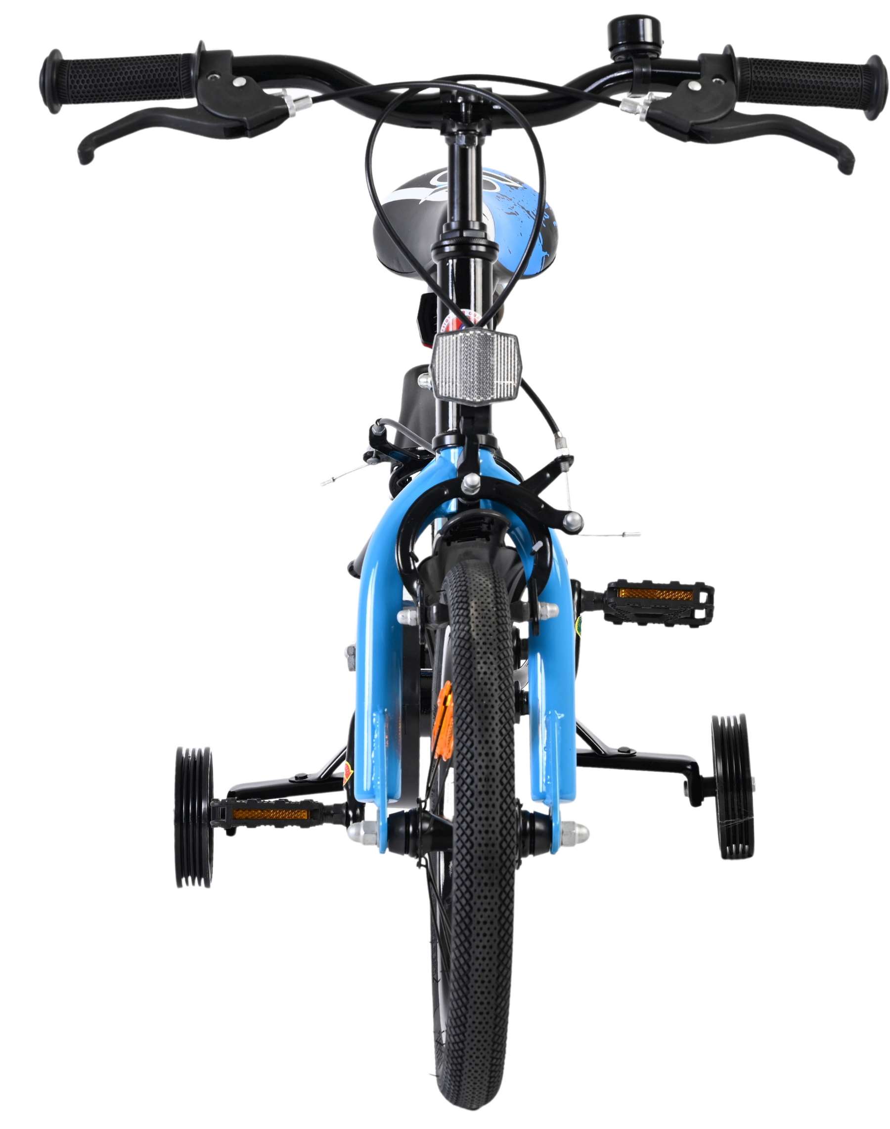 Volare Sportivo Kinderfiets - Jongens - 14 inch - Blauw - Twee handremmen - Afbeelding 7