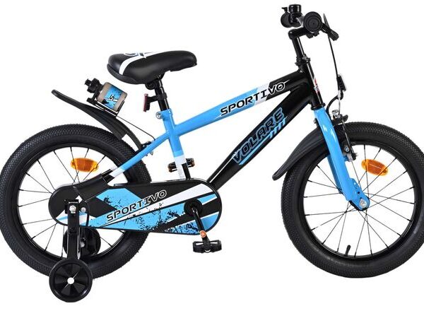Volare Sportivo Kinderfiets - Jongens - 16 inch - Blauw