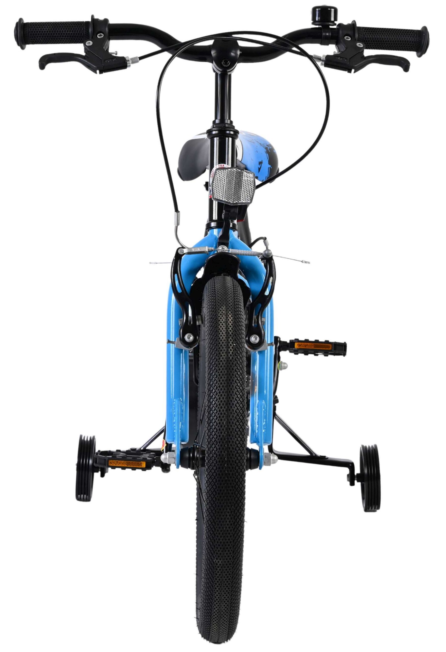 Volare Sportivo Kinderfiets - Jongens - 18 inch - Blauw Zwart - Twee Handremmen - Afbeelding 6