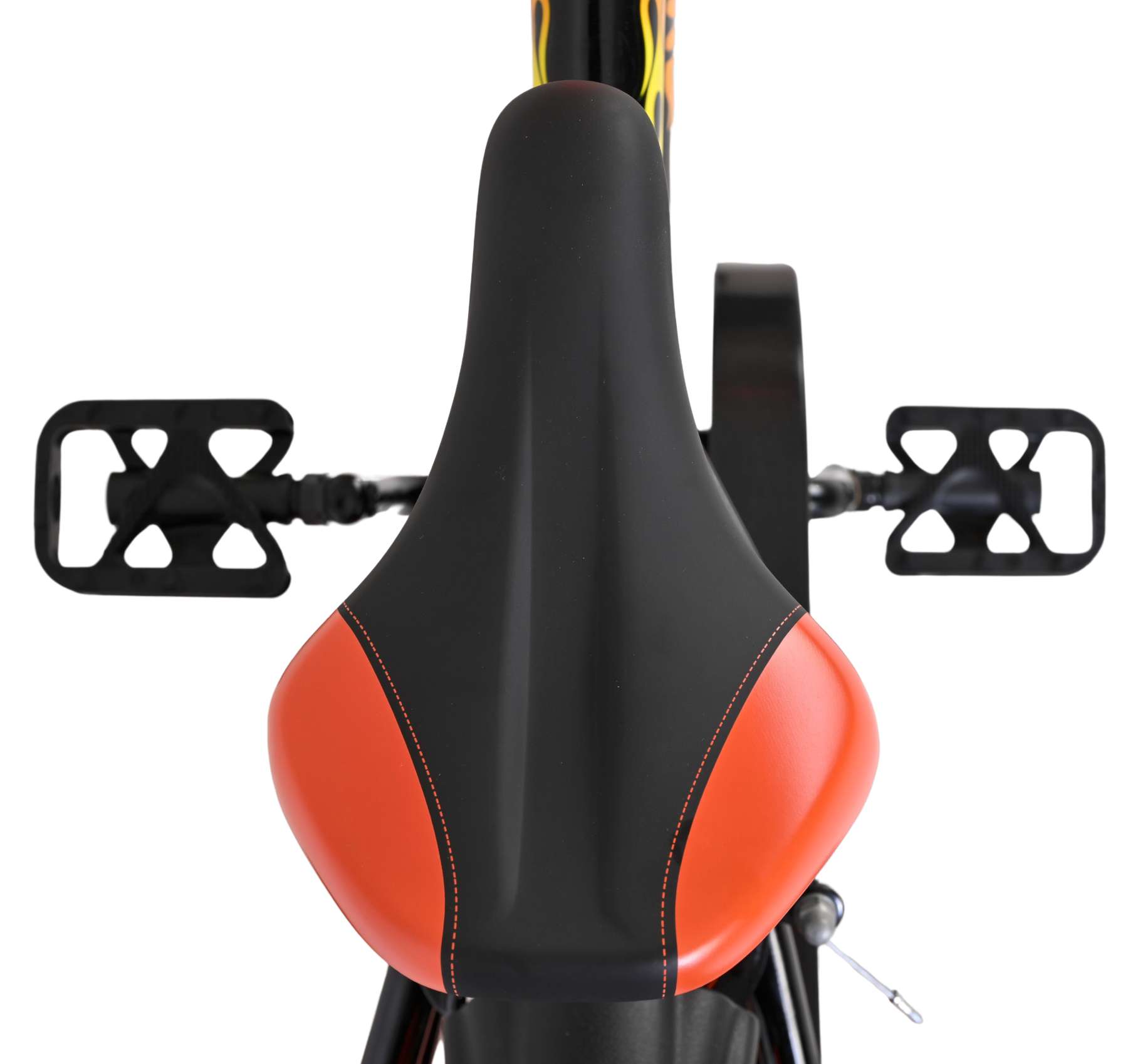 Volare Strike Kinderfiets - Jongens - 14 inch - Oranje - Twee handremmen - Afbeelding 4