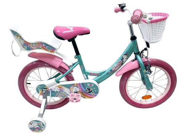 Volare Unicorn Kinderfiets - Meisjes - 16 inch - Groen