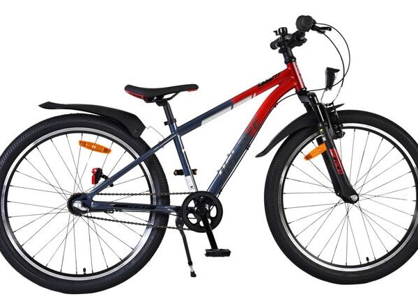 Volare XC Race Kinderfiets - 24 inch - Nexus 3 - Rood/Grijs