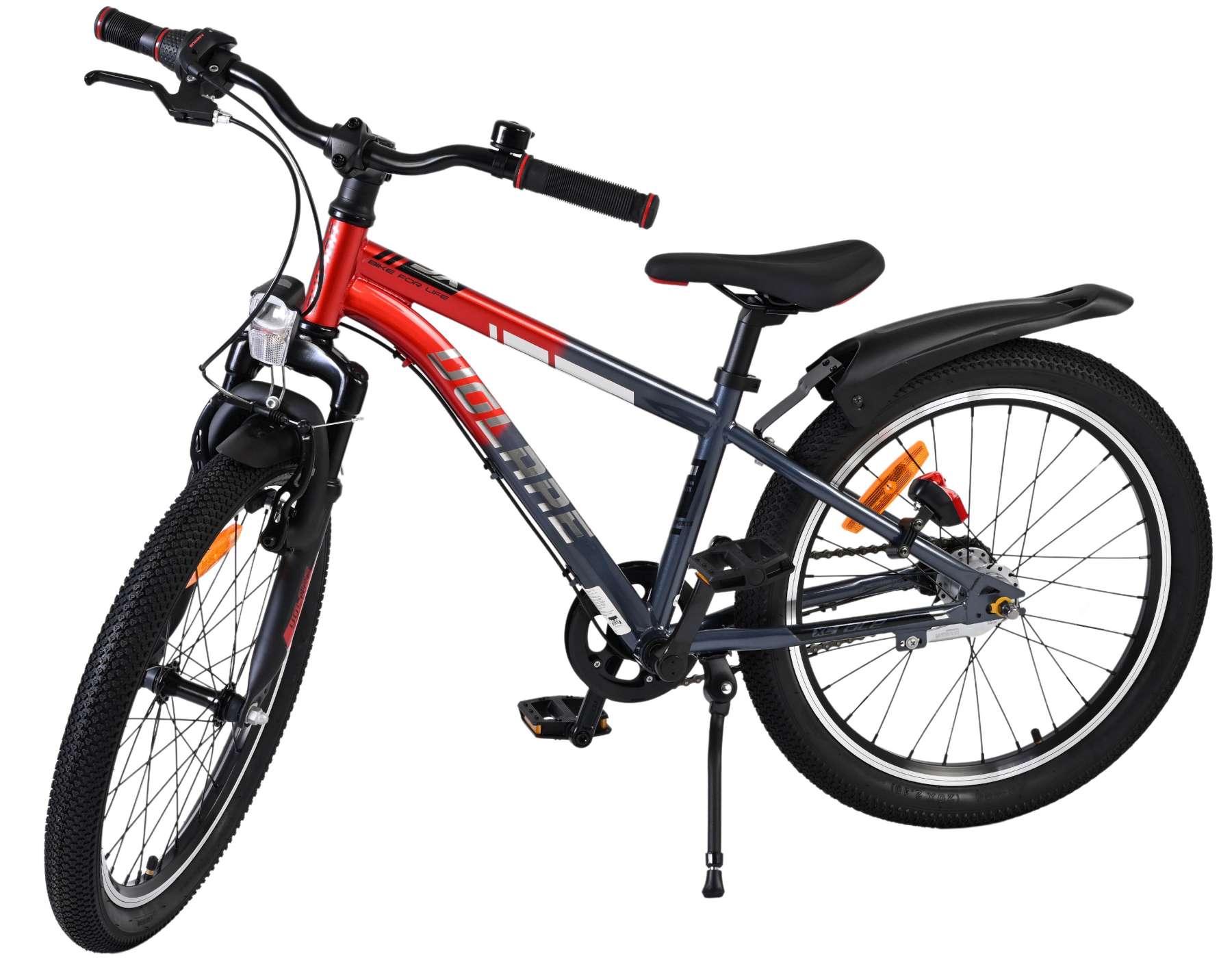 Volare XC Race Kinderfiets - 20 inch - Nexus 3 - Rood/Grijs - Afbeelding 9