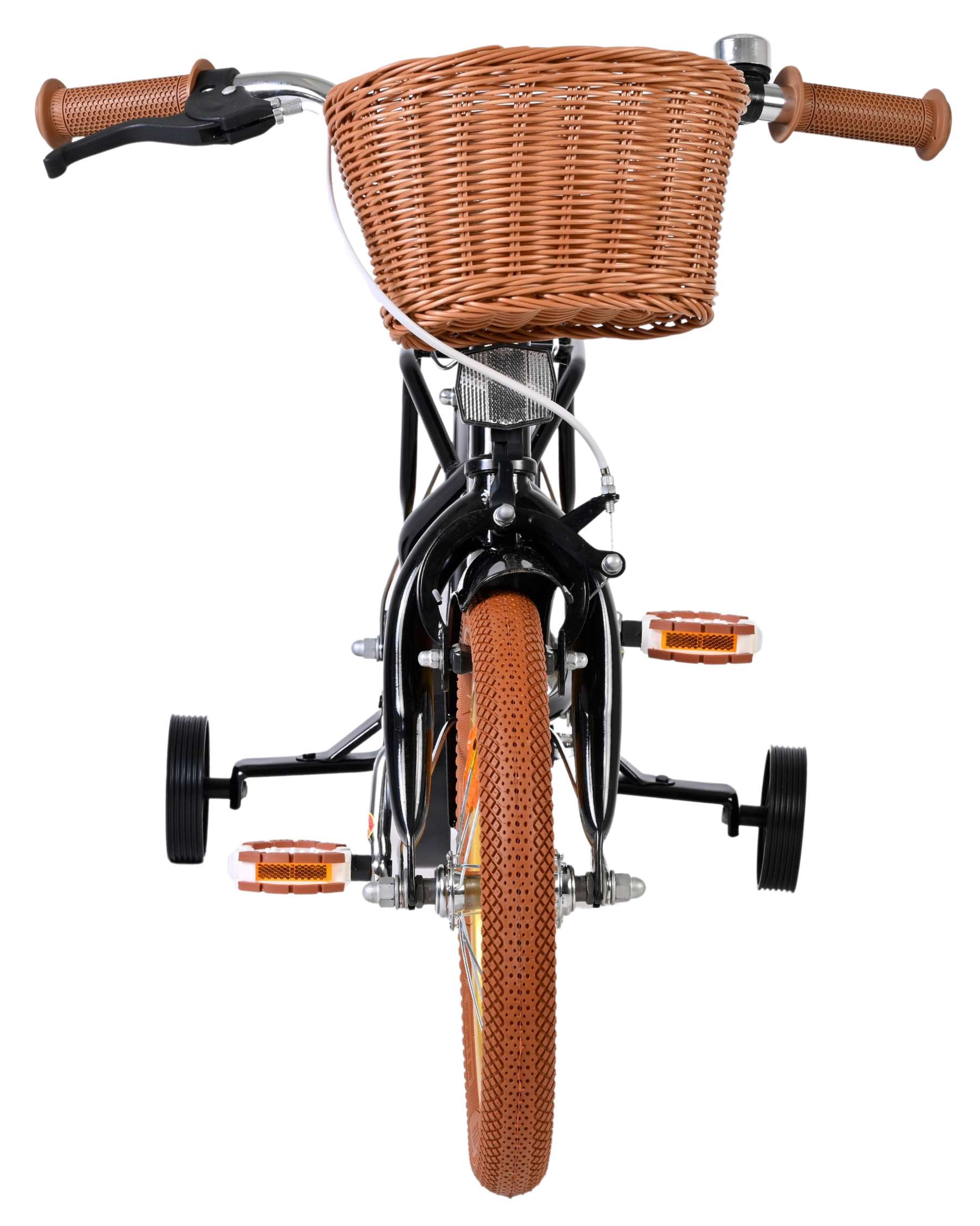 Volare Ashley Kinderfiets - Meisjes - 14 inch - Zwart - Afbeelding 6