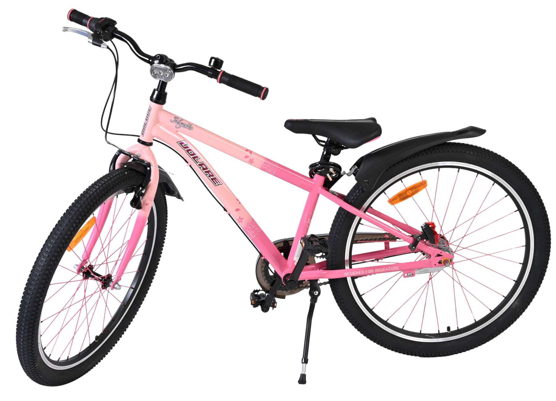 Volare Mystic Kinderfiets - 24 inch - Roze - Nexus 3 - Afbeelding 9