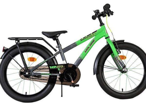 Volare Thombike Kinderfiets - Jongens - 18 inch - Groen Grijs