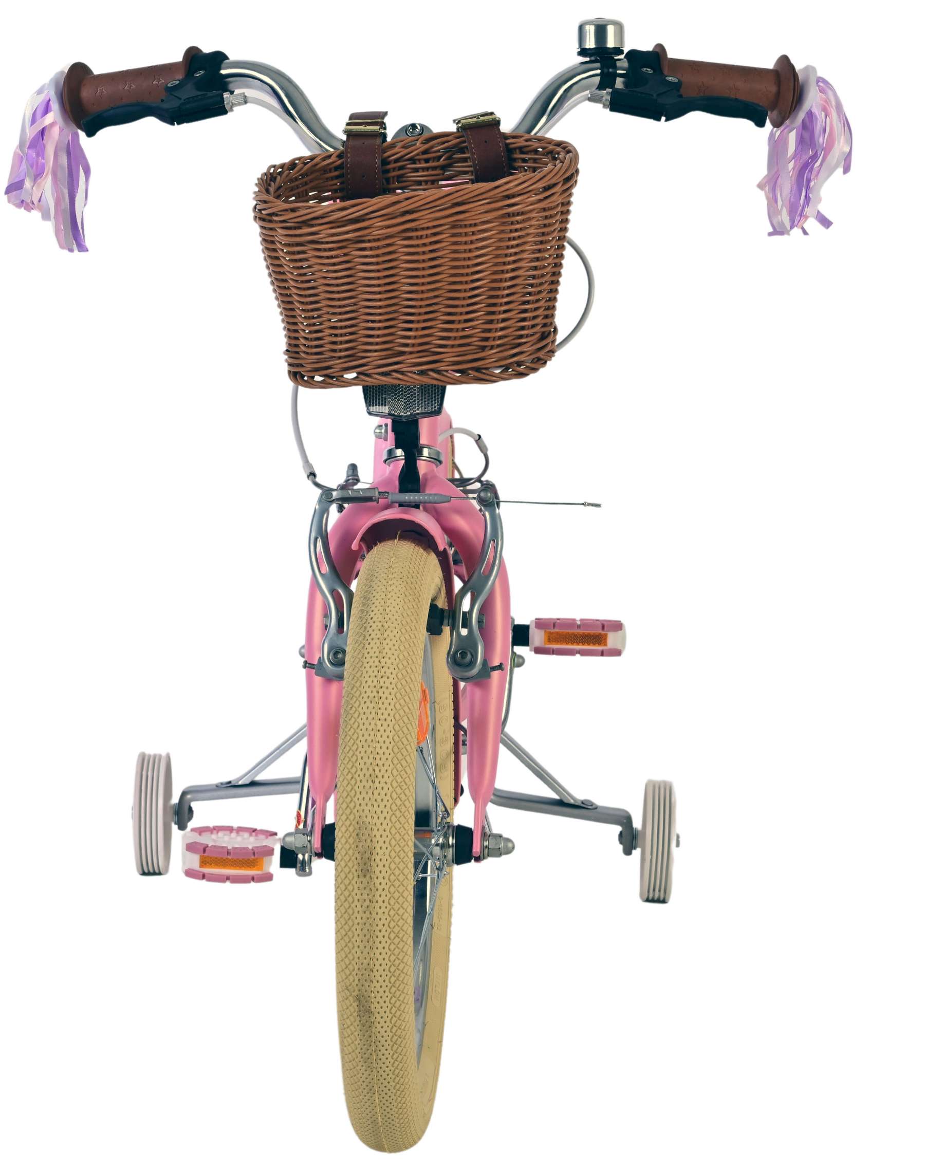 Volare Blossom Kinderfiets - Meisjes - 16 inch - Roze - Twee Handremmen - Afbeelding 7
