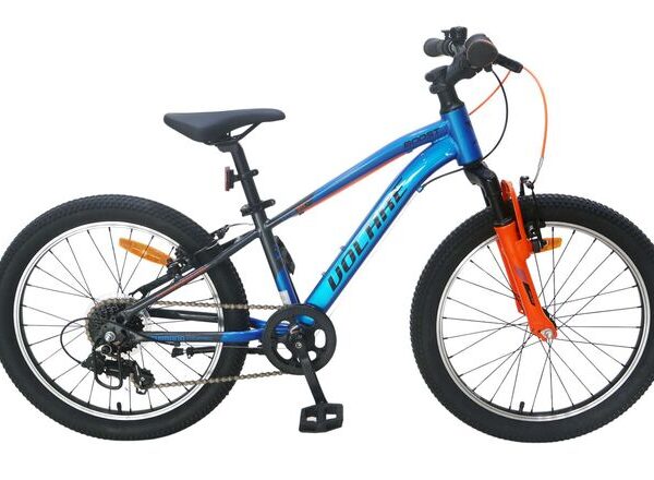 Volare Boost Kinderfiets - 24 inch- Blauw/Grijs - 21 Speed