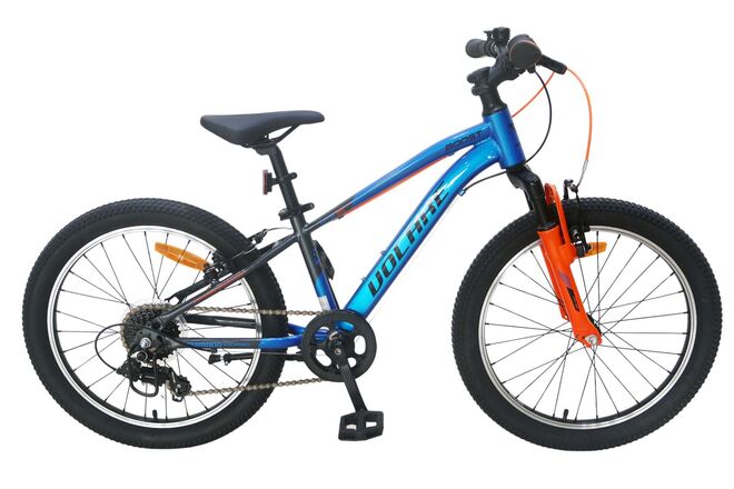 Volare Boost Kinderfiets - 24 inch- Blauw/Grijs - 21 Speed