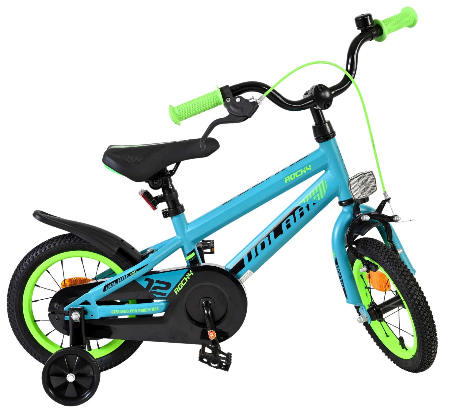 Volare Rocky Kinderfiets - Jongens - 12 inch - Groen - Afbeelding 13
