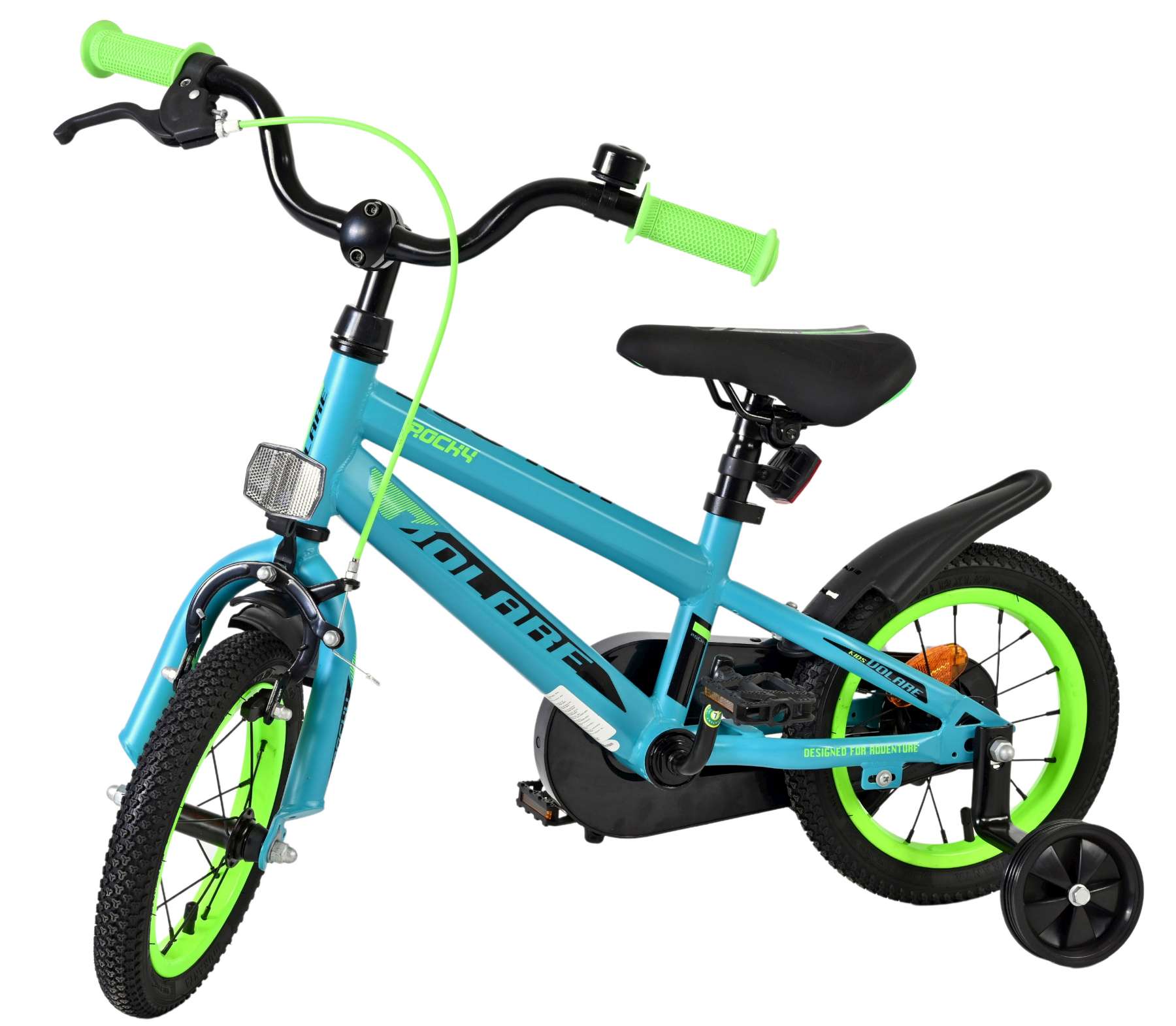 Volare Rocky Kinderfiets - Jongens - 12 inch - Groen - Afbeelding 8