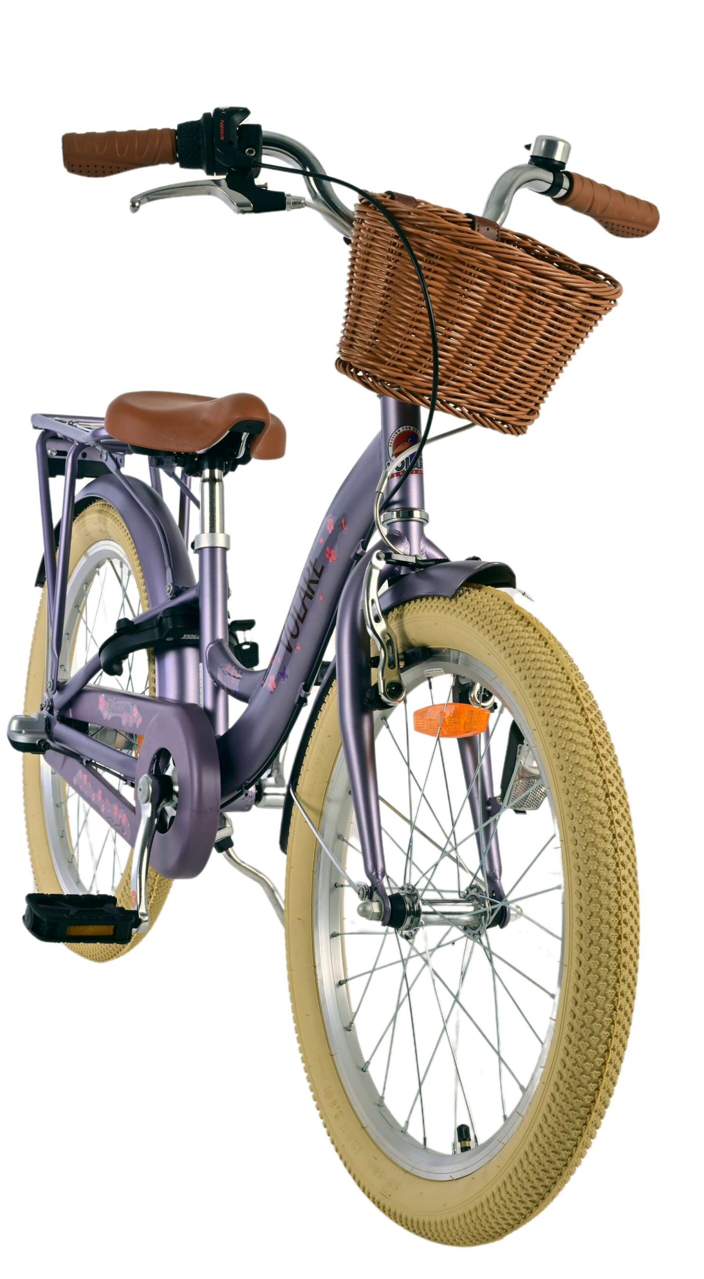 Volare Blossom Kinderfiets - Meisjes - 20 inch - Paars - Nexus 3 - Afbeelding 6
