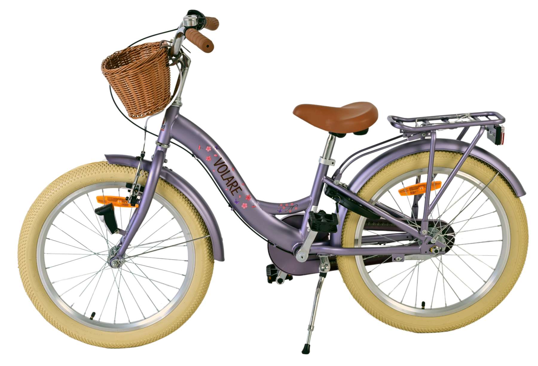 Volare Blossom Kinderfiets - Meisjes - 20 inch - Paars - Nexus 3 - Afbeelding 8