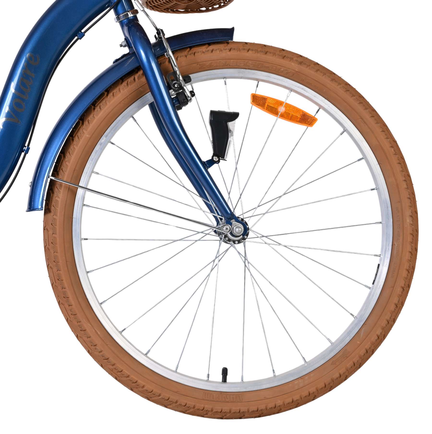 Volare Ashley Kinderfiets - Meisjes - 24 inch - Blauw - Afbeelding 3