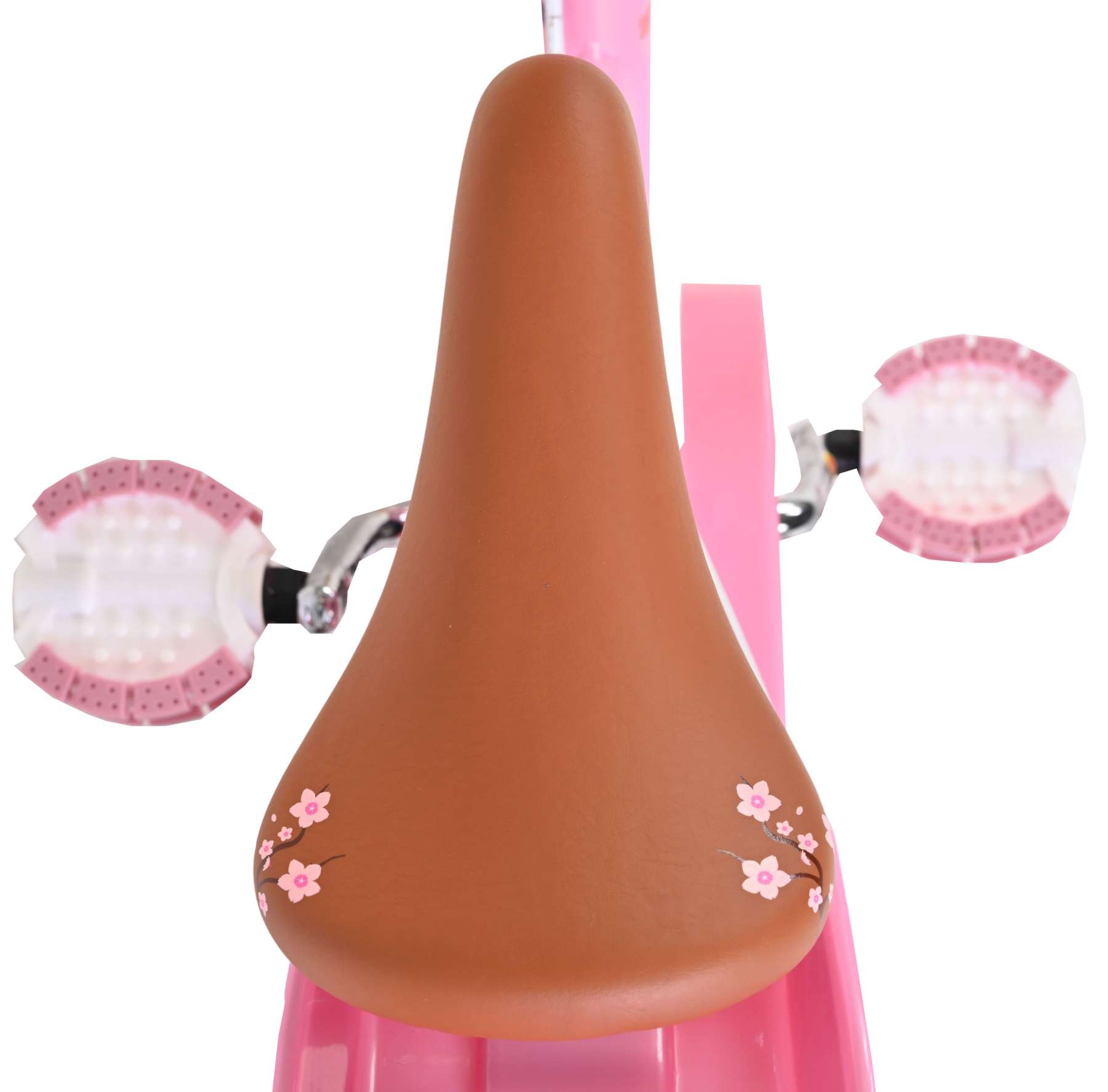 Volare Blossom Kinderfiets - Meisjes - 12 inch - Roze - Twee handremmen - Afbeelding 4