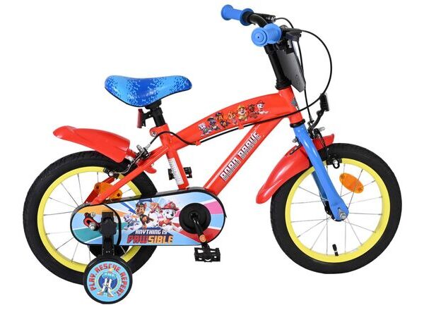 Paw Patrol Kinderfiets - Jongens - 14 inch - Twee handremmen