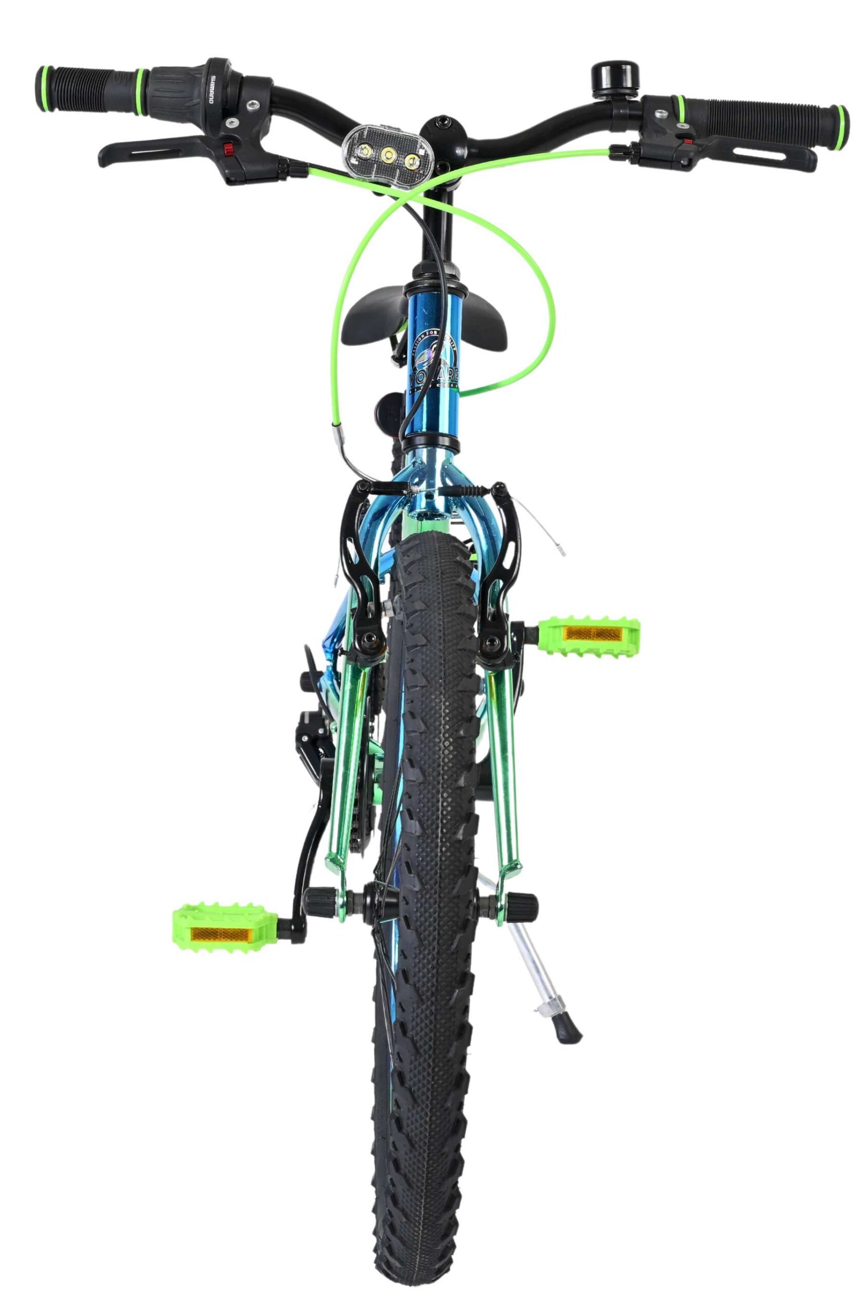 Volare Chrome Kinderfiets - Jongens - 20 inch - Blauw Groen - 6 versnellingen - Afbeelding 8