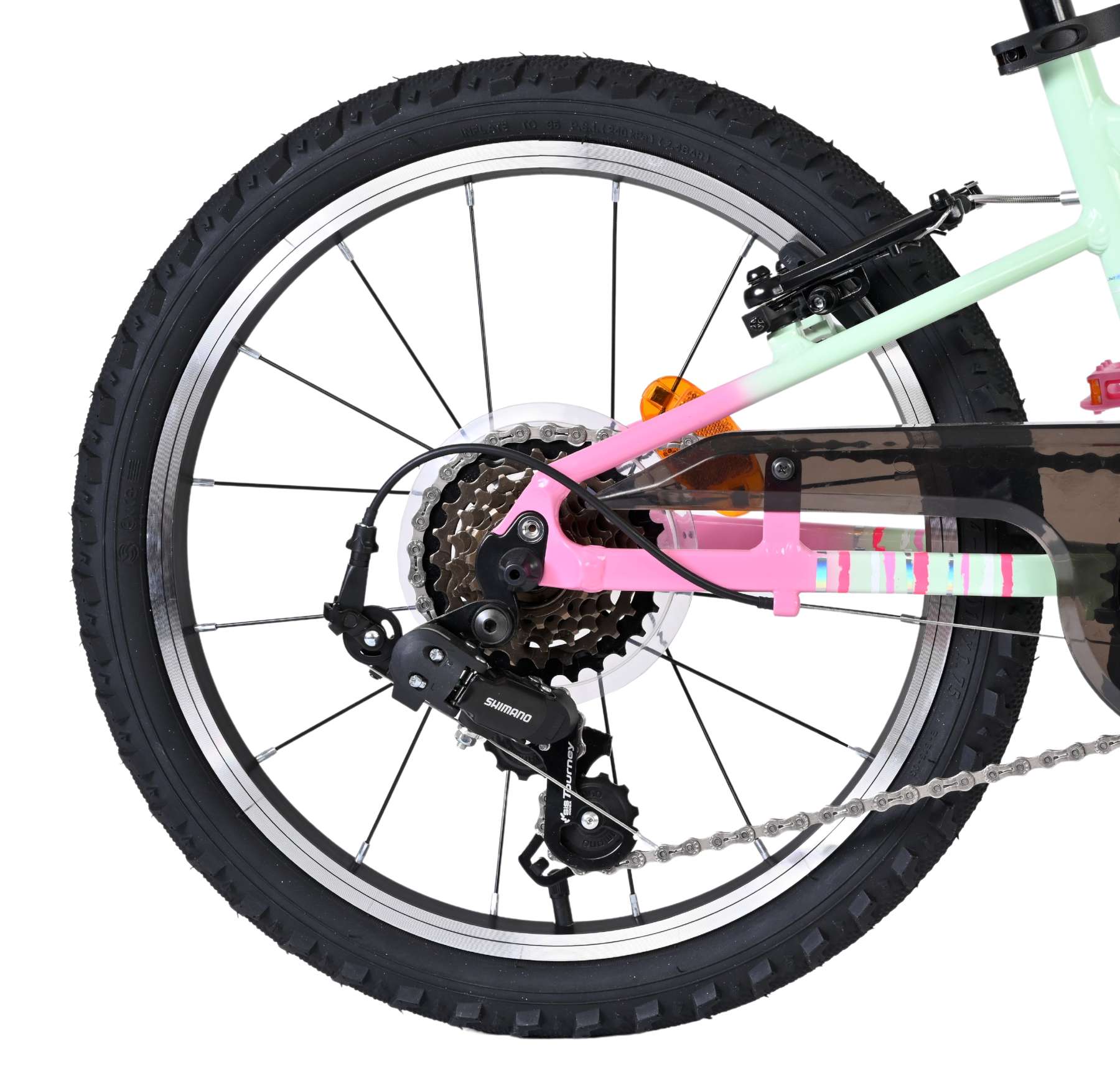 Volare Milano Kinderfiets - Meisjes - 18 inch - Mintgroen - Nexus 3 - Afbeelding 2