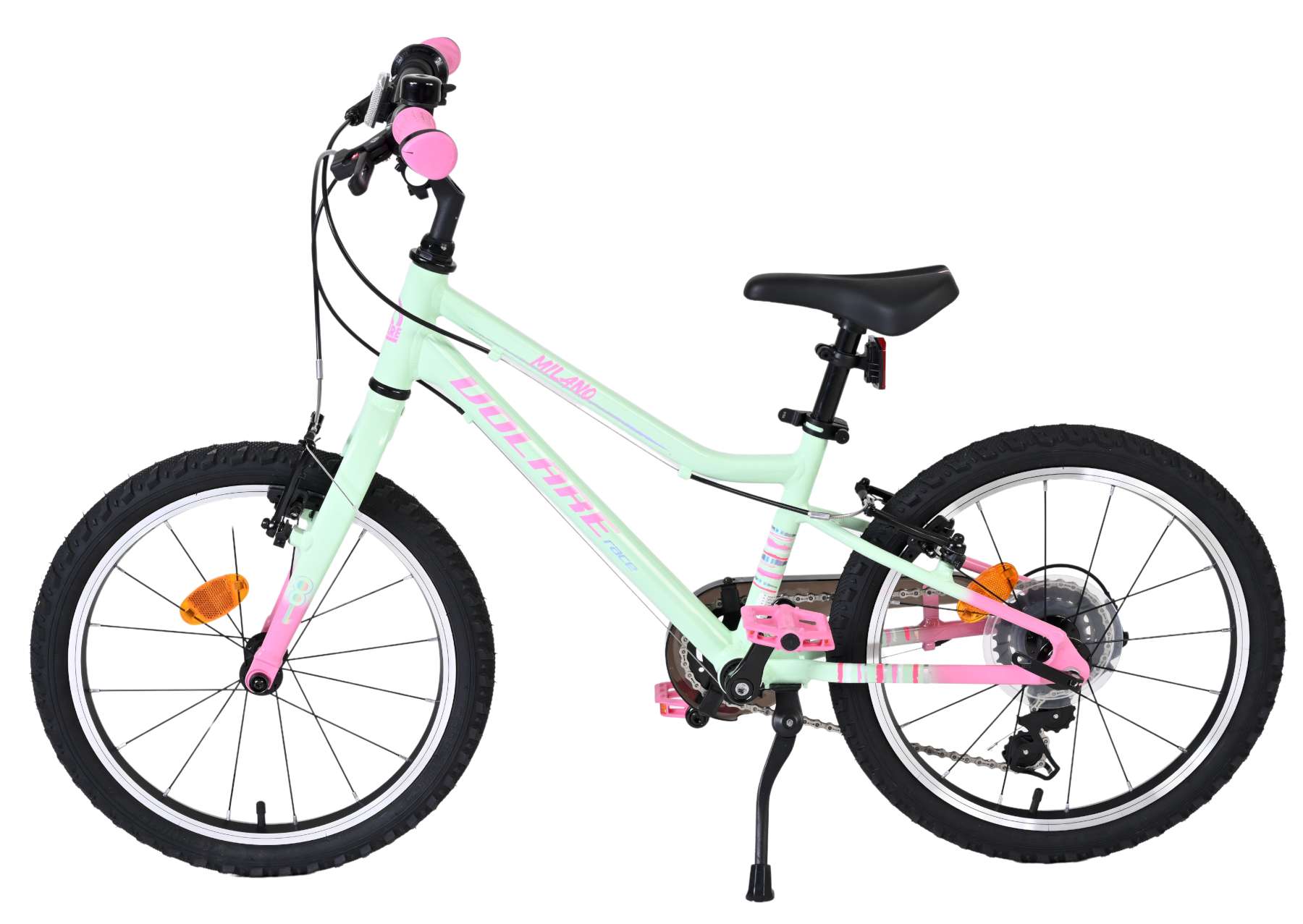 Volare Milano Kinderfiets - Meisjes - 18 inch - Mintgroen - Nexus 3 - Afbeelding 8