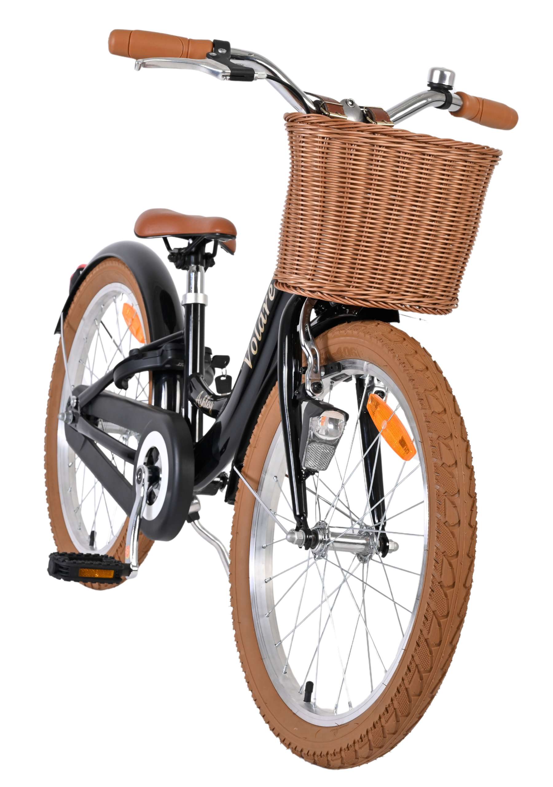 Volare Ashley Kinderfiets - Meisjes - 20 inch - Zwart - Afbeelding 6