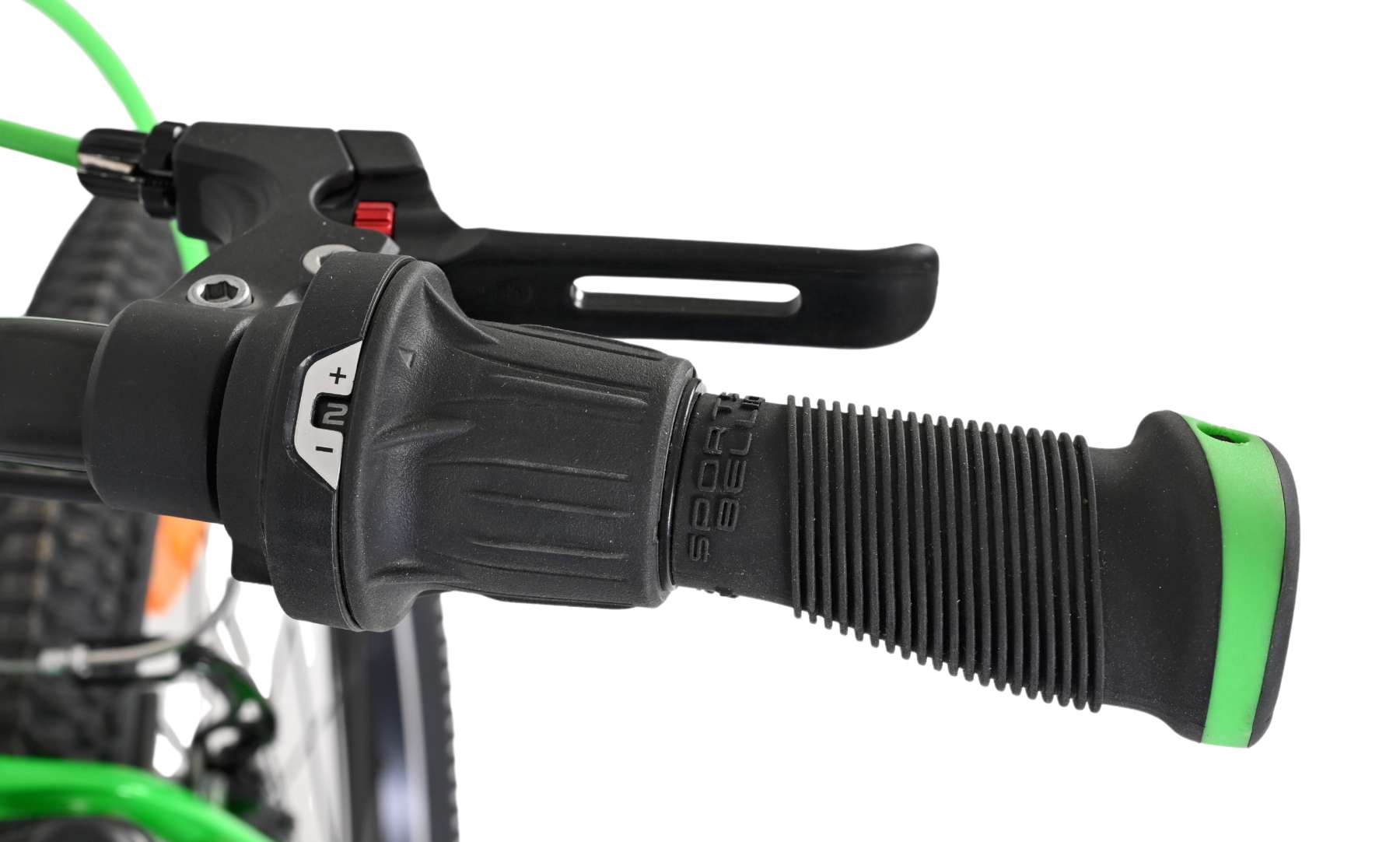 Volare Boost Kinderfiets - 24 inch - 21 Speed - Zilver/Groen - Afbeelding 5