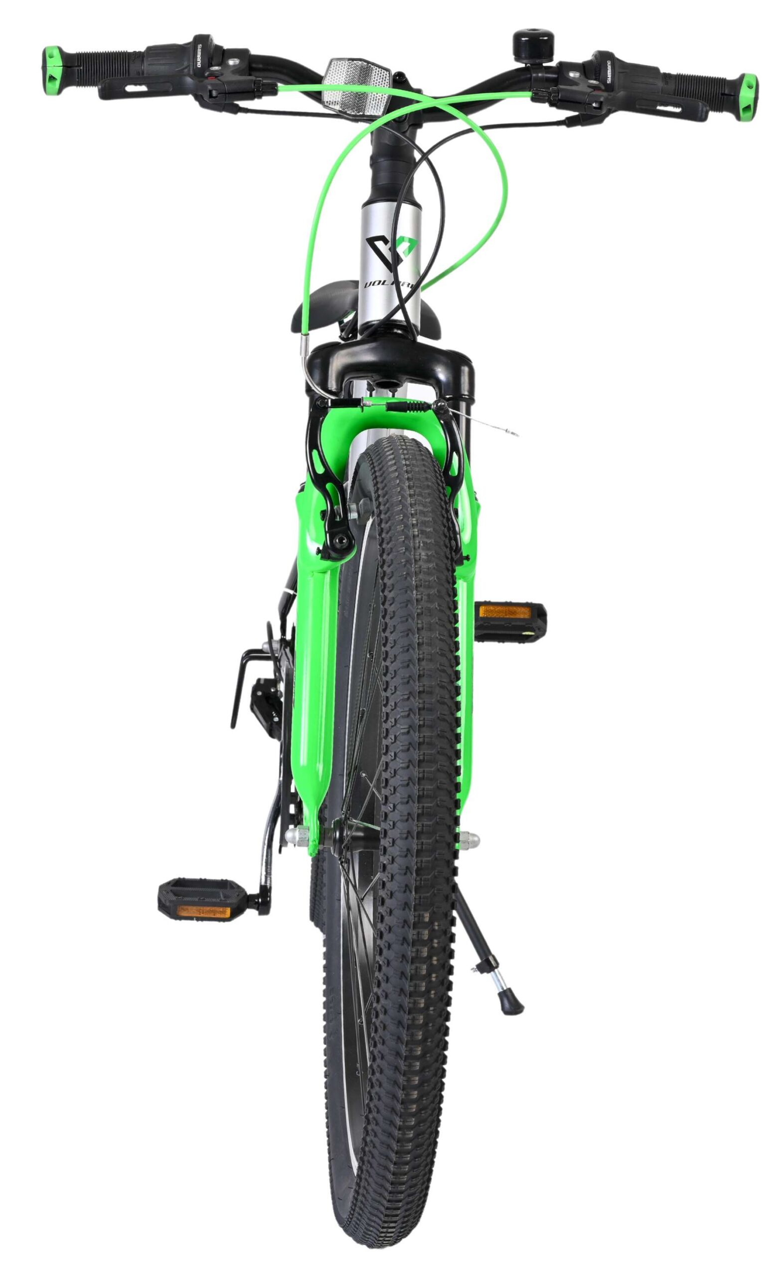Volare Boost Kinderfiets - 24 inch - 21 Speed - Zilver/Groen - Afbeelding 7