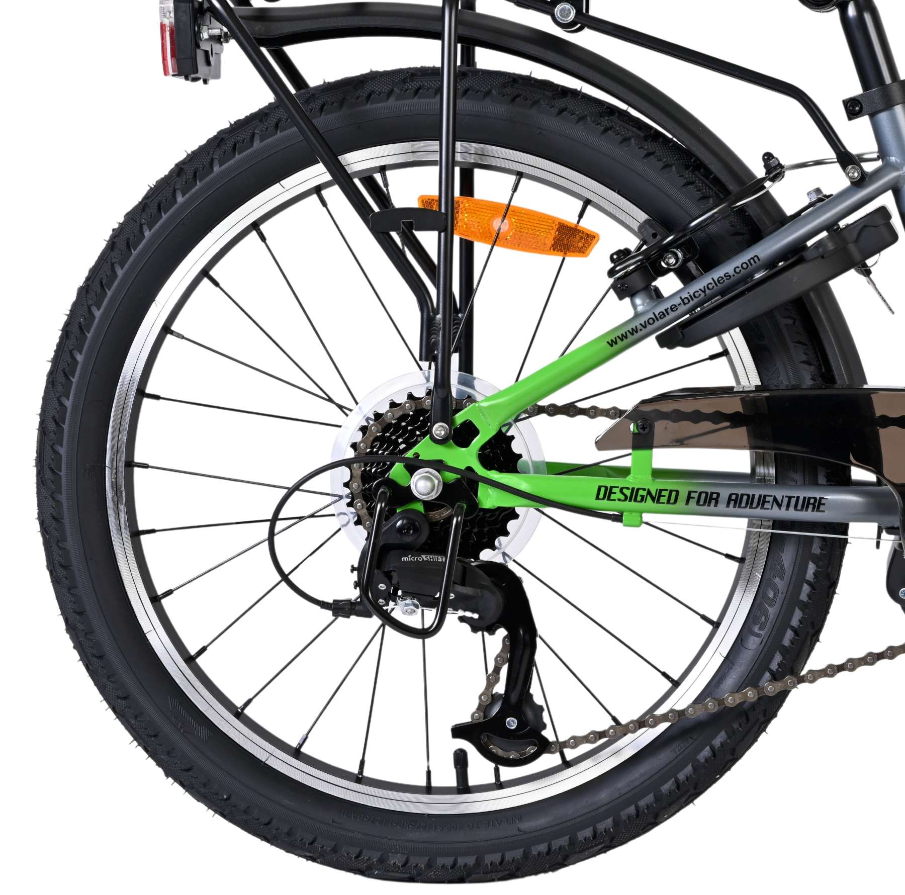Volare Explorer Kinderfiets - Jongens - 20 inch - Donkergrijs - 7 versnellingen - Afbeelding 2