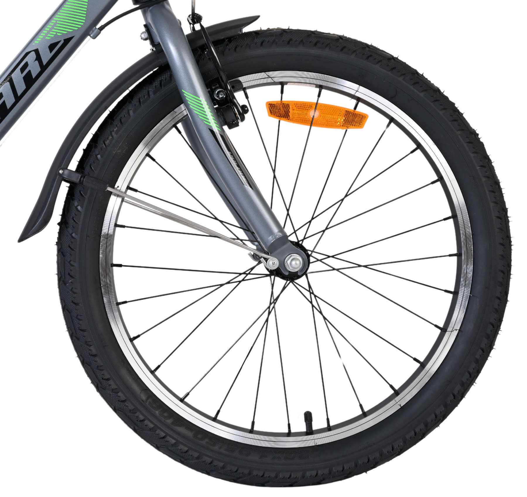 Volare Explorer Kinderfiets - Jongens - 20 inch - Donkergrijs - 7 versnellingen - Afbeelding 3