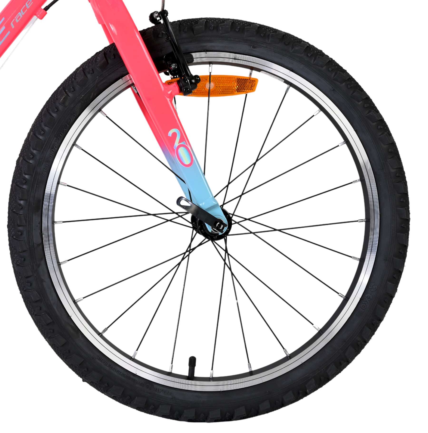 Volare Milano Kinderfiets - Meisjes - 20 inch - Roze - 6 Speed - Twee handremmen - Afbeelding 3