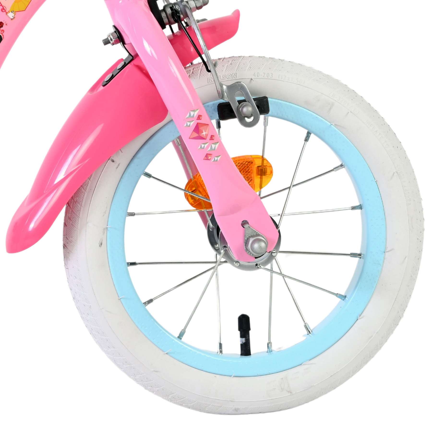 Magic Royals Kinderfiets - Meisjes - 12 inch - Roze - Afbeelding 3