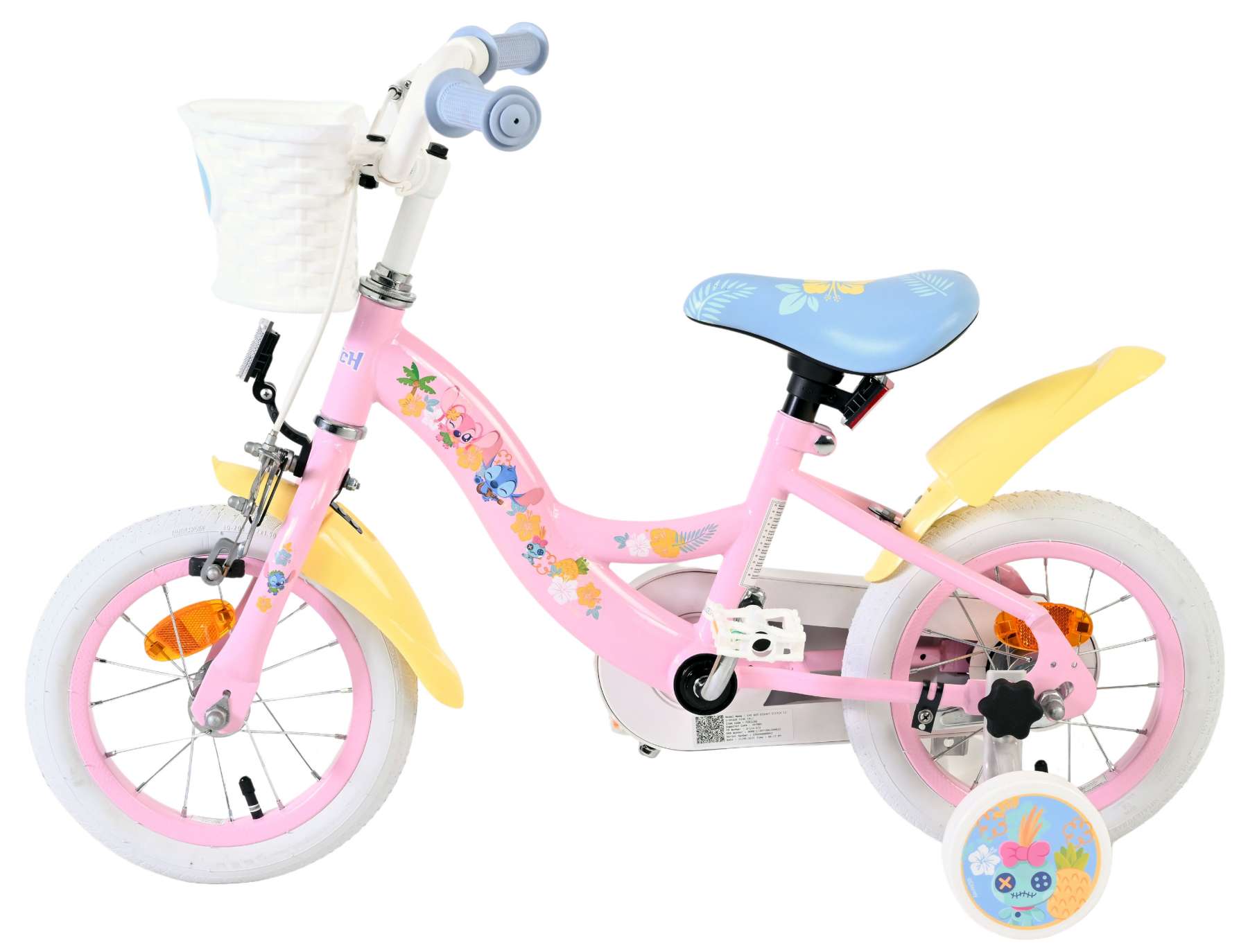 Koala Kinderfiets - Meisjes - 12 inch - Roze - Afbeelding 7