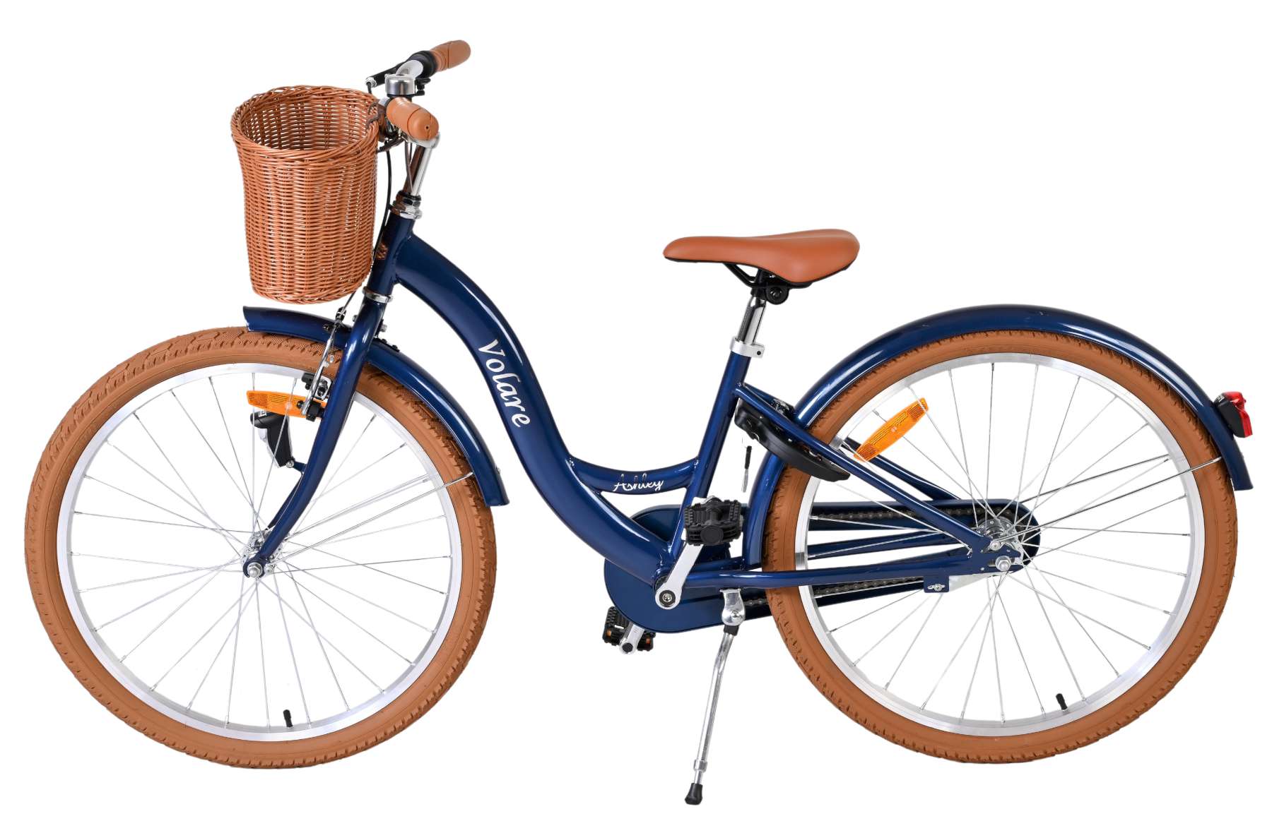 Volare Ashley Kinderfiets - Meisjes - 24 inch - Blauw - Afbeelding 7