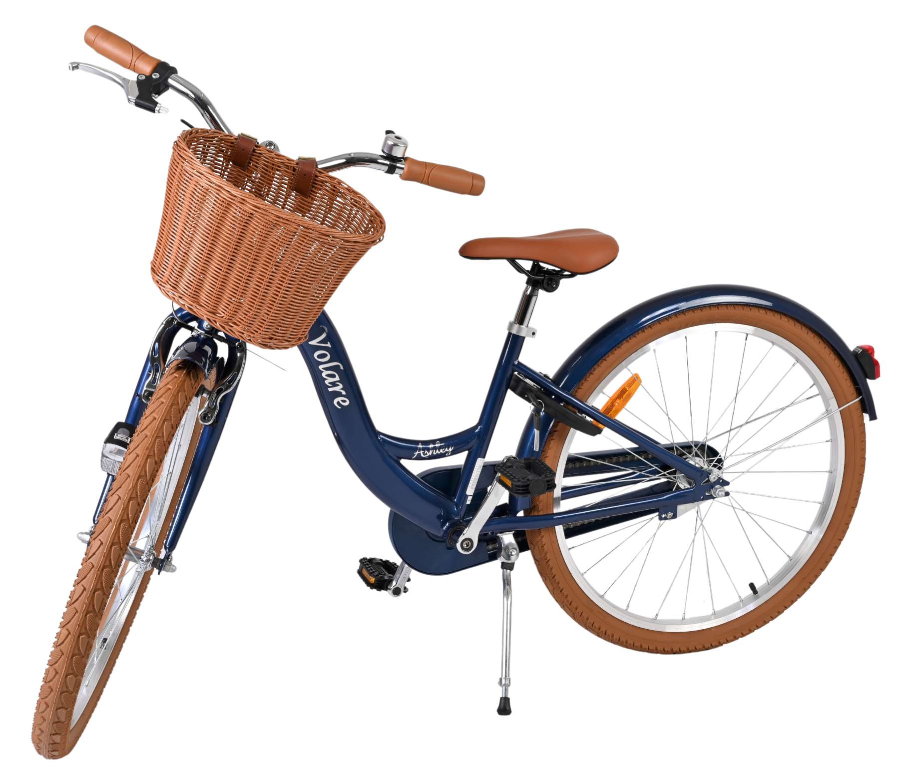Volare Ashley Kinderfiets - Meisjes - 24 inch - Blauw - Afbeelding 8