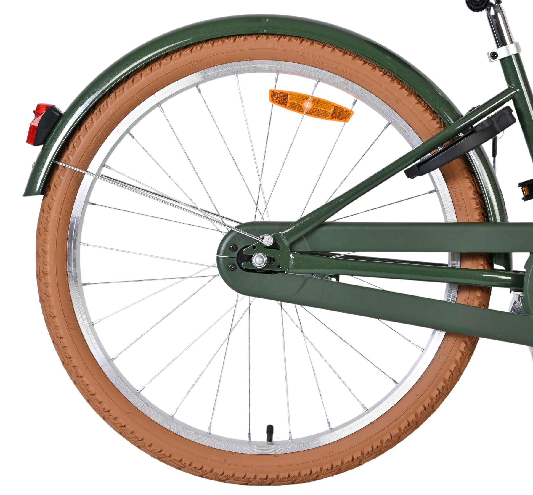 Volare Ashley Kinderfiets - Meisjes - 24 inch - Groen - Afbeelding 2