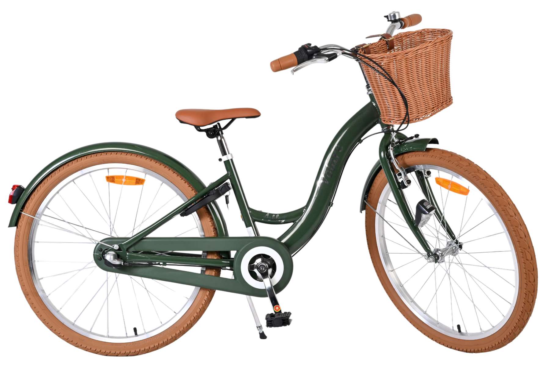 Volare Ashley Kinderfiets - Meisjes - 24 inch - Groen - Shimano Nexus 3 - Afbeelding 11