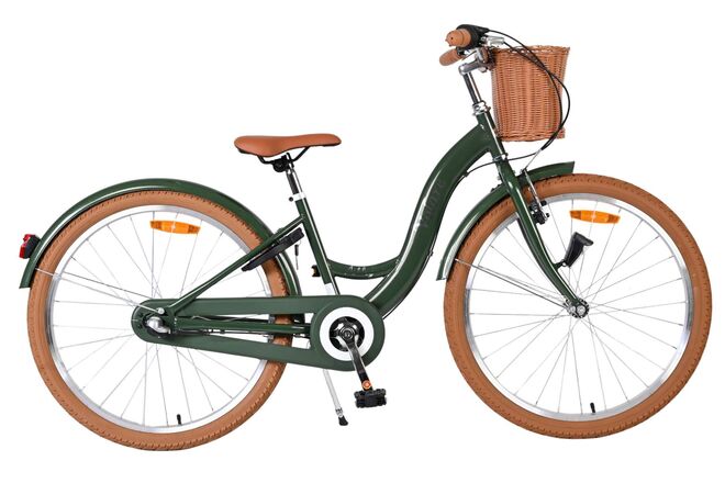 Volare Ashley Kinderfiets - Meisjes - 24 inch - Groen - Shimano Nexus 3