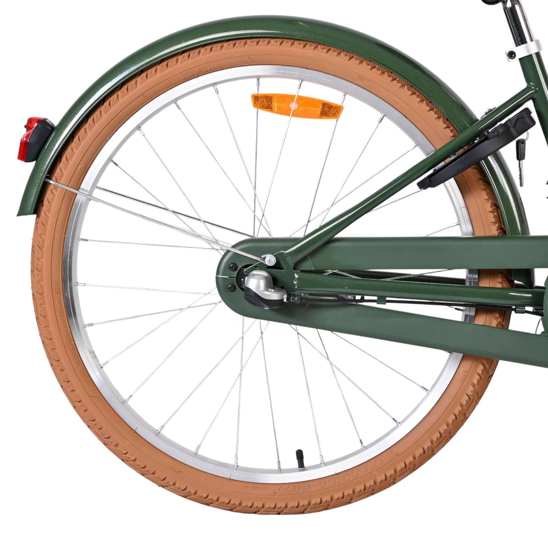 Volare Ashley Kinderfiets - Meisjes - 24 inch - Groen - Shimano Nexus 3 - Afbeelding 2
