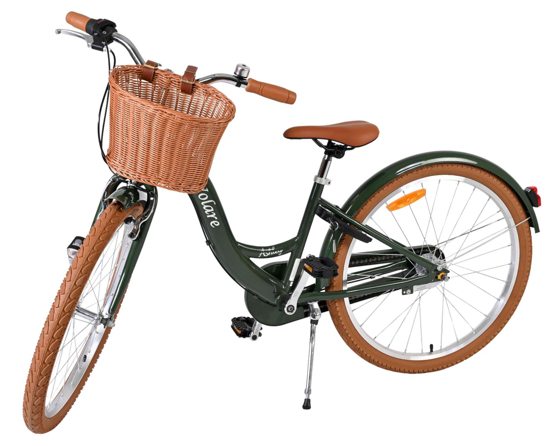 Volare Ashley Kinderfiets - Meisjes - 24 inch - Groen - Shimano Nexus 3 - Afbeelding 9
