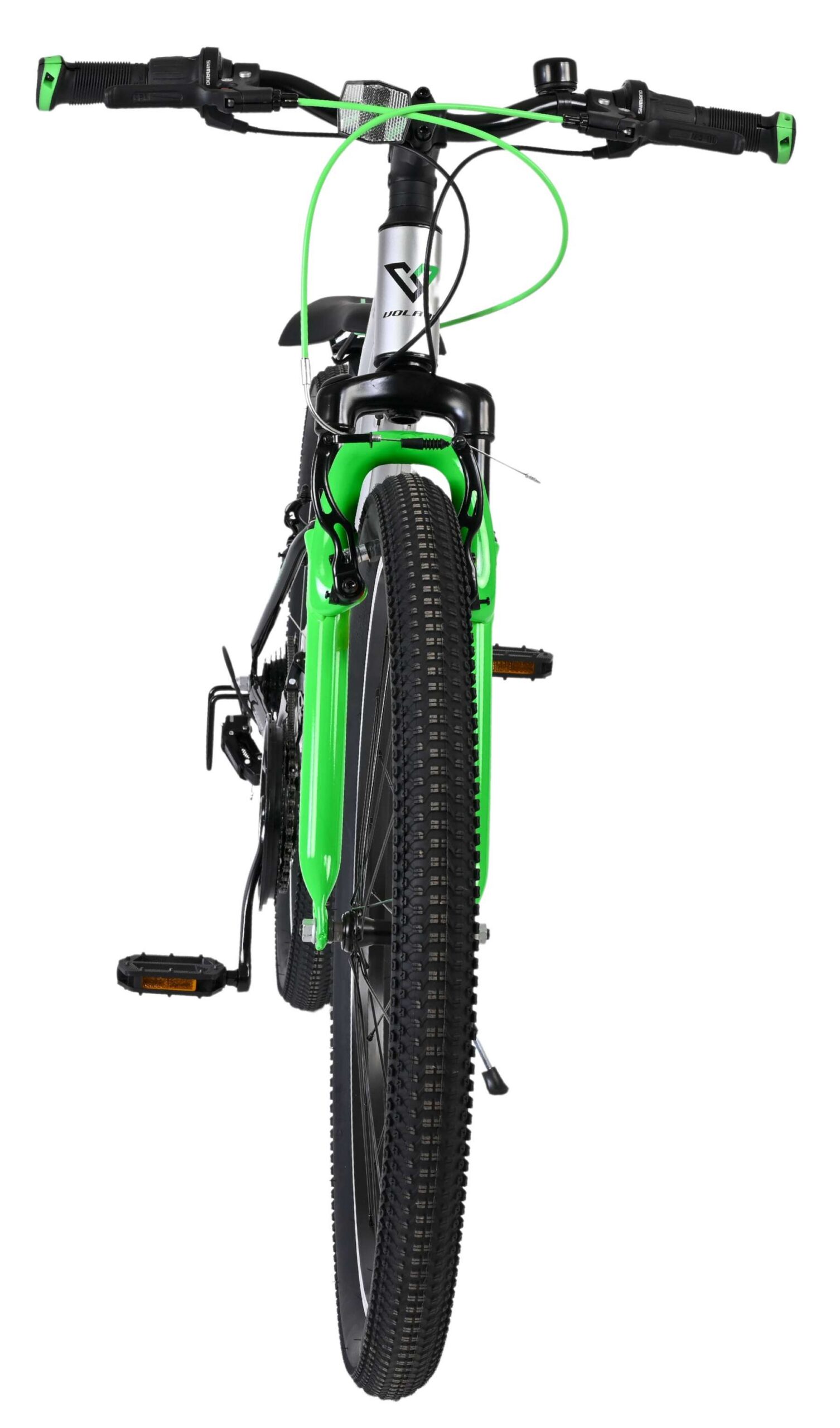 Volare Boost Kinderfiets - 26 inch - Zilver/Groen - 21 Speed - Afbeelding 7