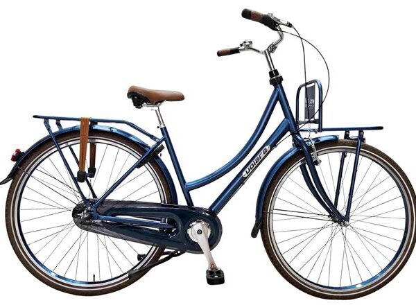 Volare Oma Classic Kinderfiets - Meisjes - 28 inch - M - Blauw - Shimano Nexus 3