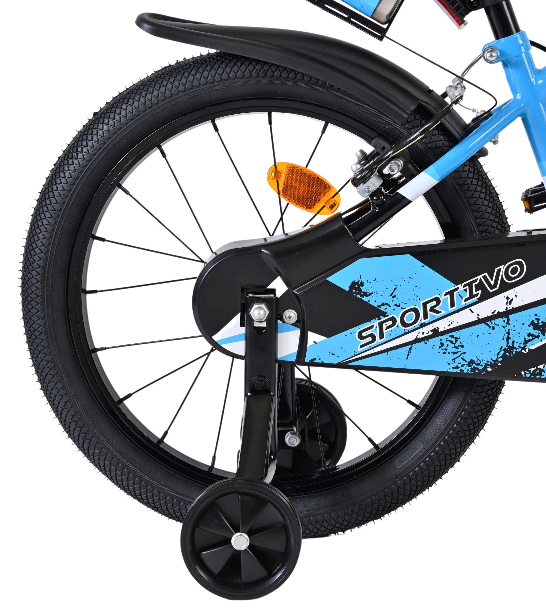 Volare Sportivo Kinderfiets - Jongens - 18 inch - Blauw - Twee Handremmen - Afbeelding 2