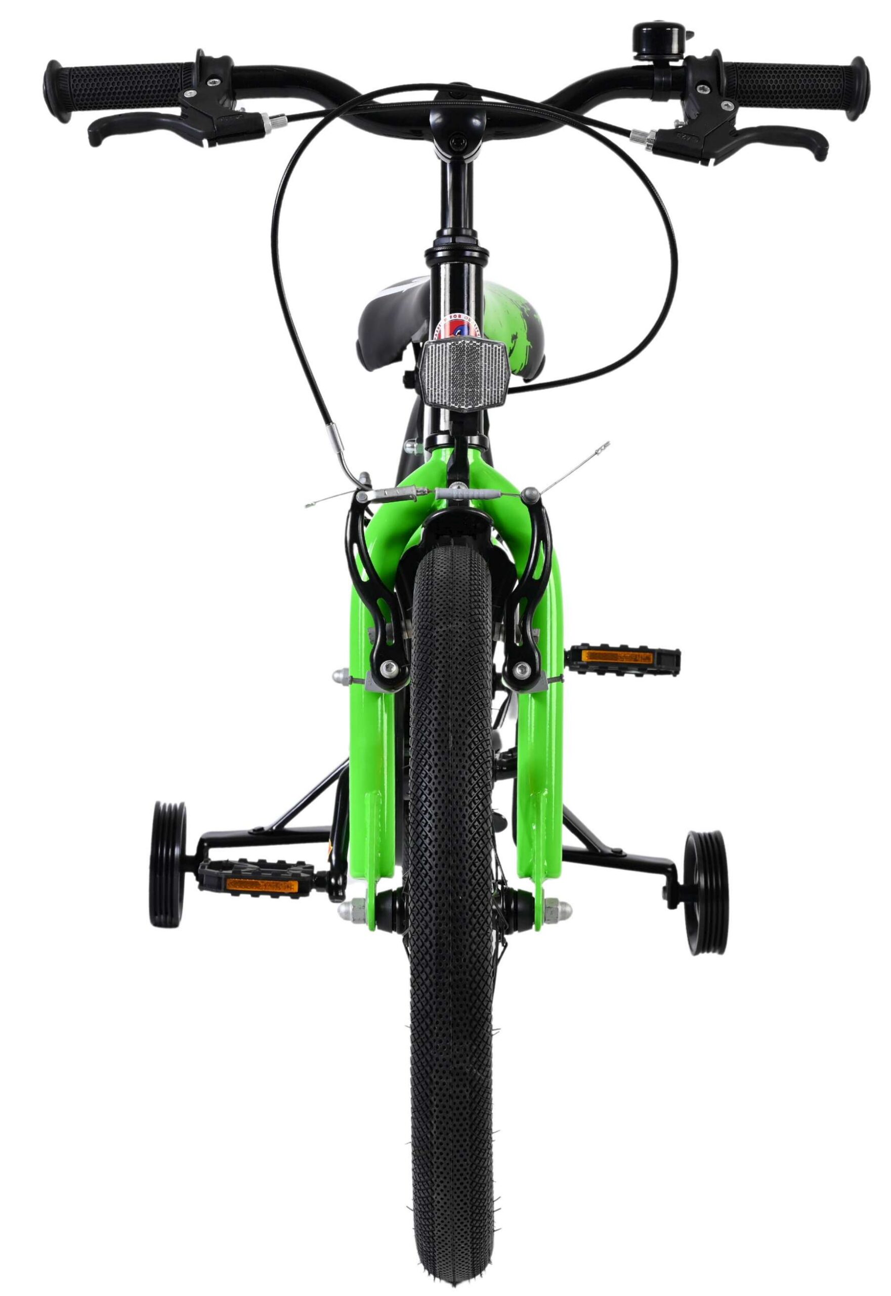 Volare Sportivo Kinderfiets - Jongens - 18 inch - Groen - Twee Handremmen - Afbeelding 6