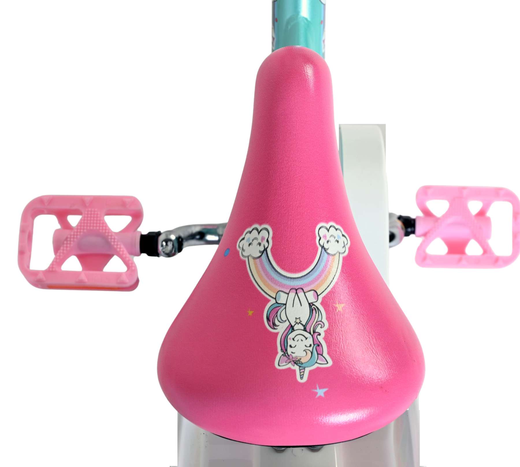 Volare Unicorn Kinderfiets - Meisjes - 12 inch - Groen - Afbeelding 5